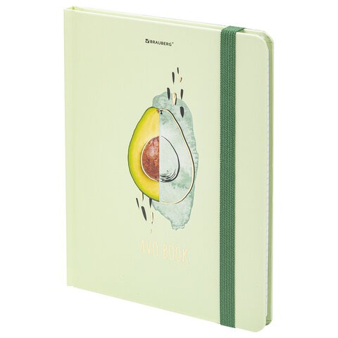 Блокнот А5 Brauberg Avocado 96 листов, клетка 113733 цена за 4 шт , 